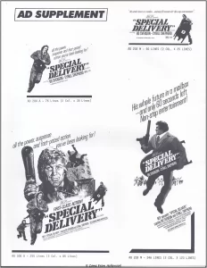 Special Delivery Pressbook page Special Delivery Pressbook Ad Supplement page