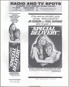 Special Delivery Pressbook page Special Delivery Pressbook page