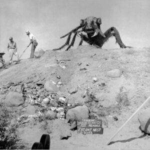 Them! behind the scenes with giant ant film crew Them! behind the scenes with giant ant film crew