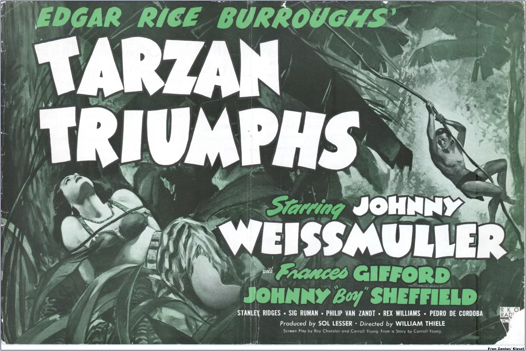 Tarzan Triumphs pressbook page