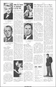 The Lady From Shanghai movie pressbook The Lady From Shanghai movie pressbook