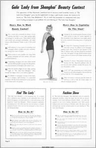 The Lady From Shanghai movie pressbook The Lady From Shanghai movie pressbook