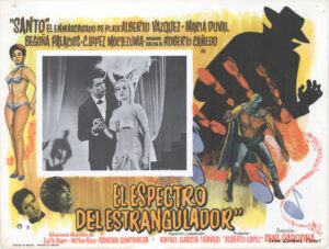 El Espectro del Estrangulador Mexican lobby card Mexican Lobby Card