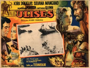 Ulysses 1954 Mexican lobby card Ulysses 1954 Mexican lobby card