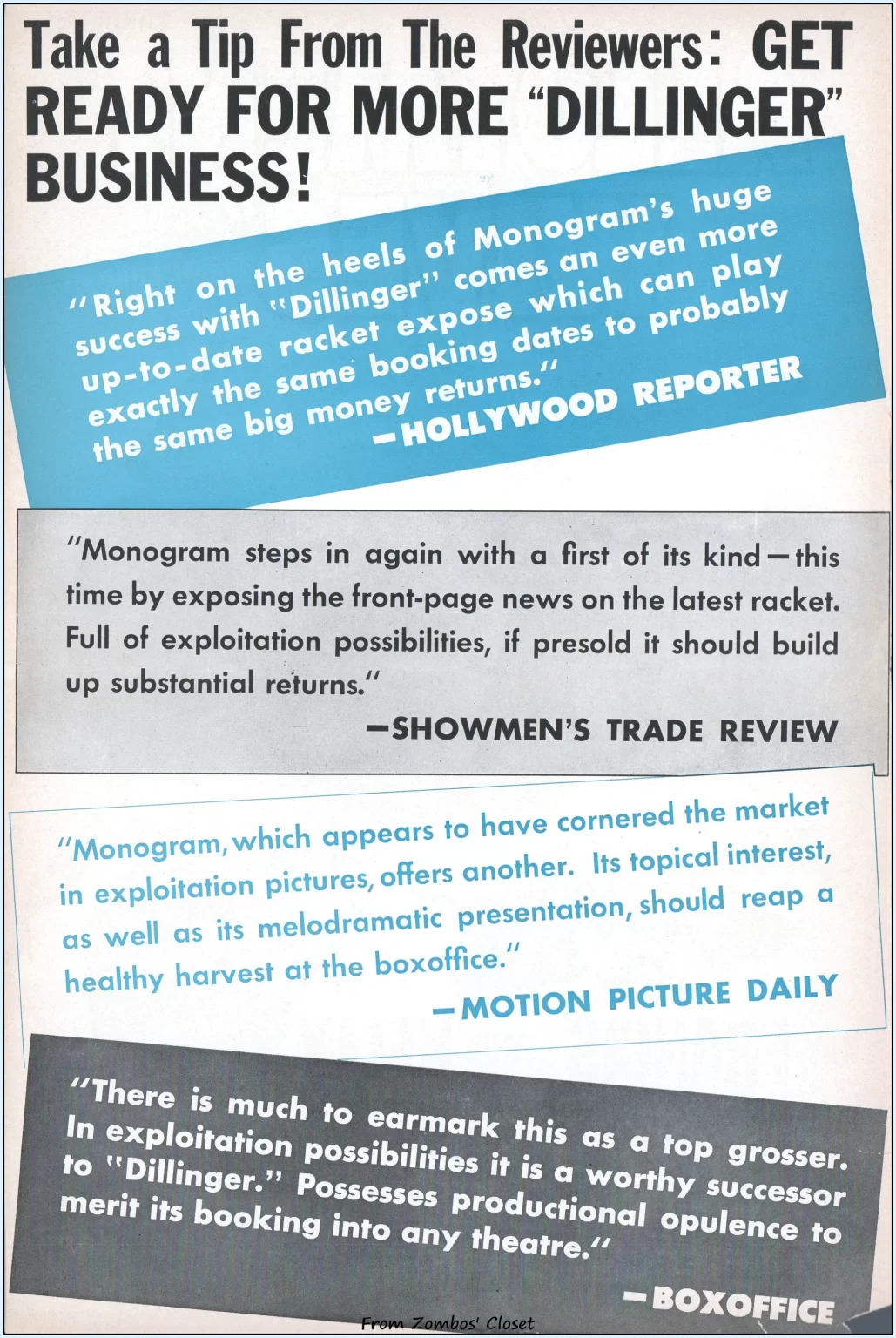 Allotment Wives Monogram picture pressbook Allotment Wives Monogram picture pressbook