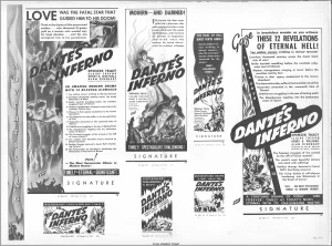 Dante's Inferno 1935 movie pressbook Dantes Inferno Pressbook page