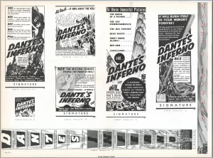 Dante's Inferno 1935 movie pressbook Dantes Inferno Pressbook page