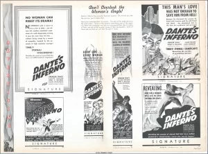 Dante's Inferno 1935 movie pressbook Dantes Inferno Pressbook page