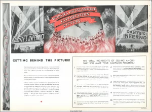 Dante's Inferno 1935 movie pressbook Dantes Inferno Pressbook page