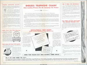 Dante's Inferno 1935 movie pressbook Dantes Inferno Pressbook page