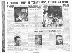 Dante's Inferno 1935 movie pressbook Dantes Inferno Pressbook page