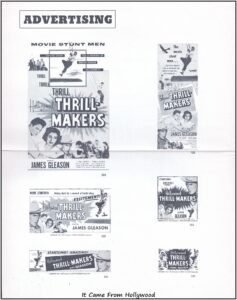 Hollywood Thrill-Makers 1954 Pressbook Hollywood Thrill-Makers 1954 Pressbook