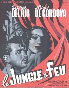 La Jungle en Feu movie poster art. La Jungle en Feu movie poster art.