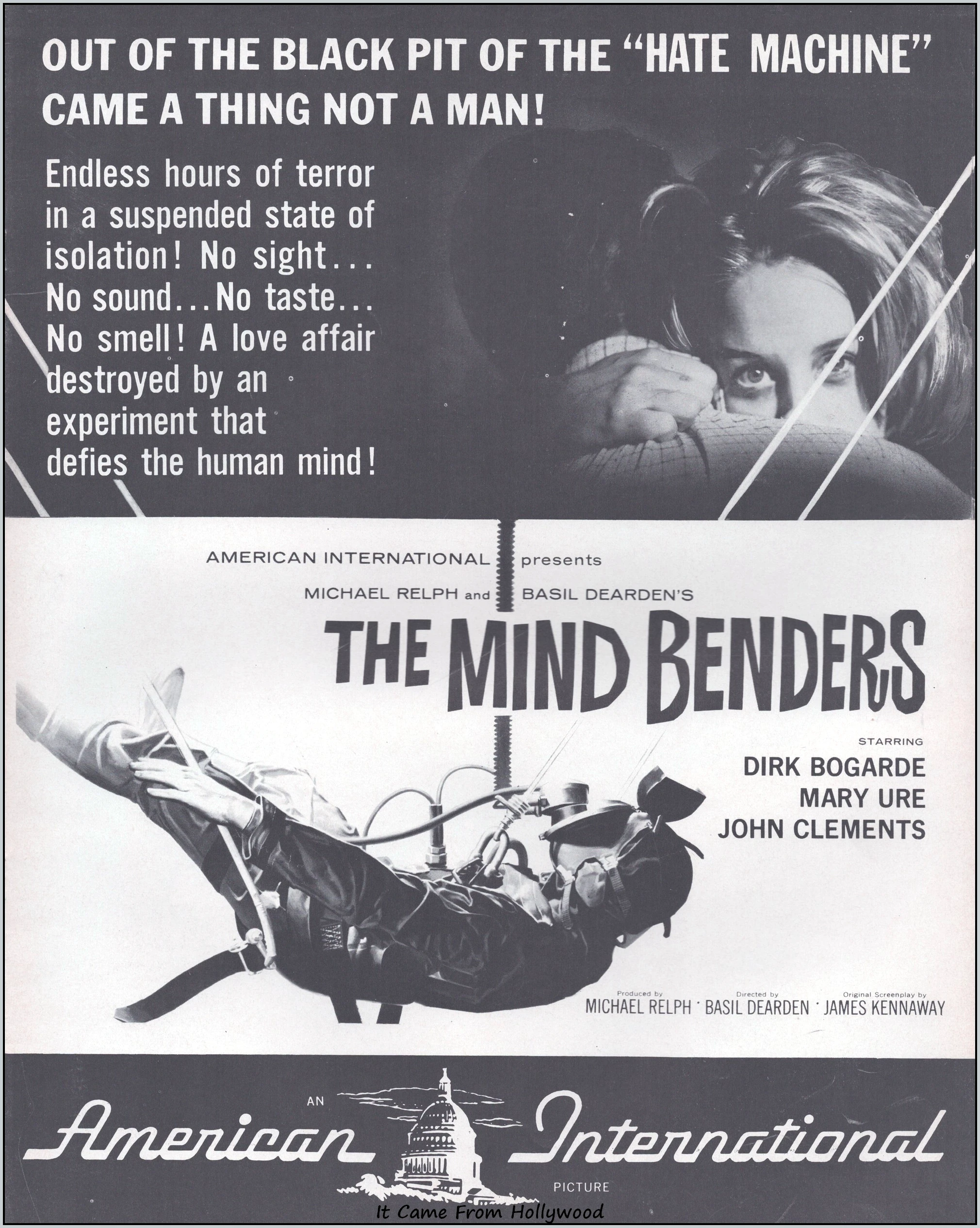 The Mind Benders (1963) Pressbook From Zombos' Closet