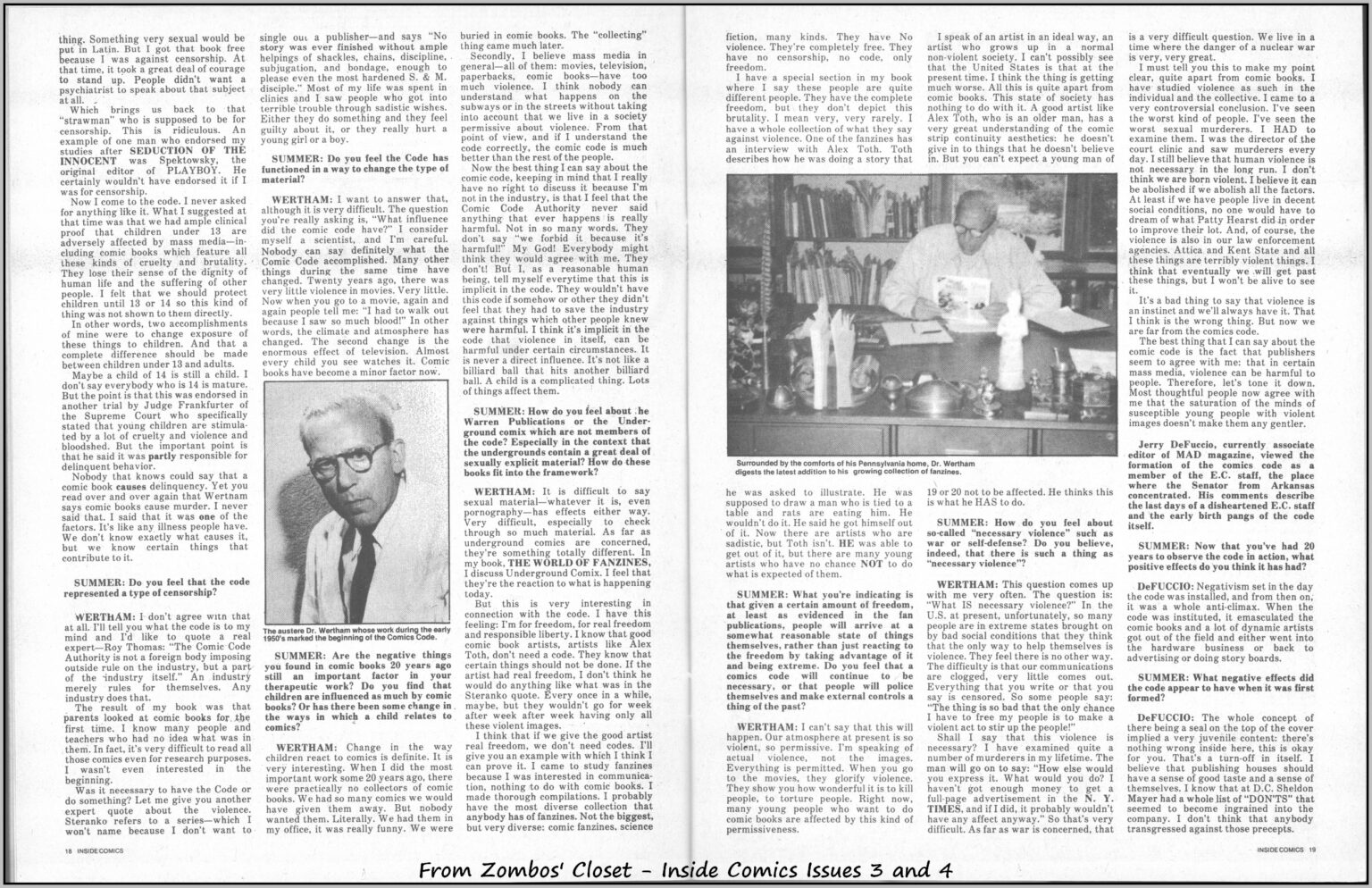 The Comics Code from Inside Comics Magazine The Comics Code from Inside Comics Magazine