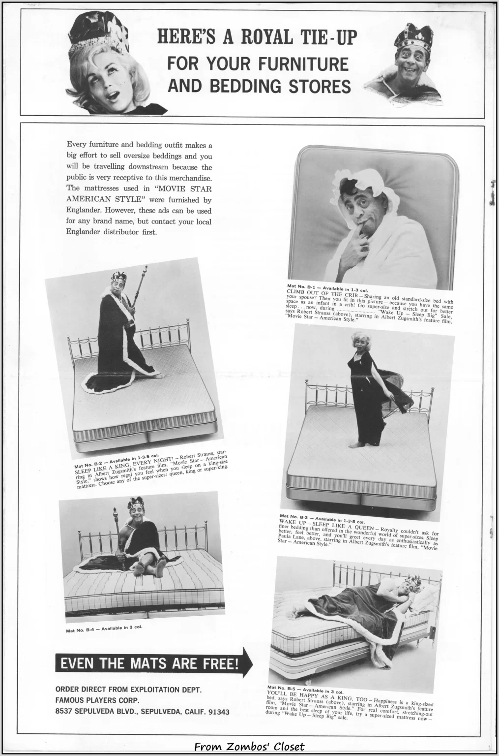 Movie Star American Style or LSD movie pressbook Movie Star American Style or LSD movie pressbook