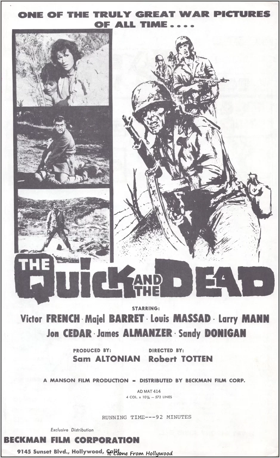 Quick and the Dead movie press Quick and the Dead movie press