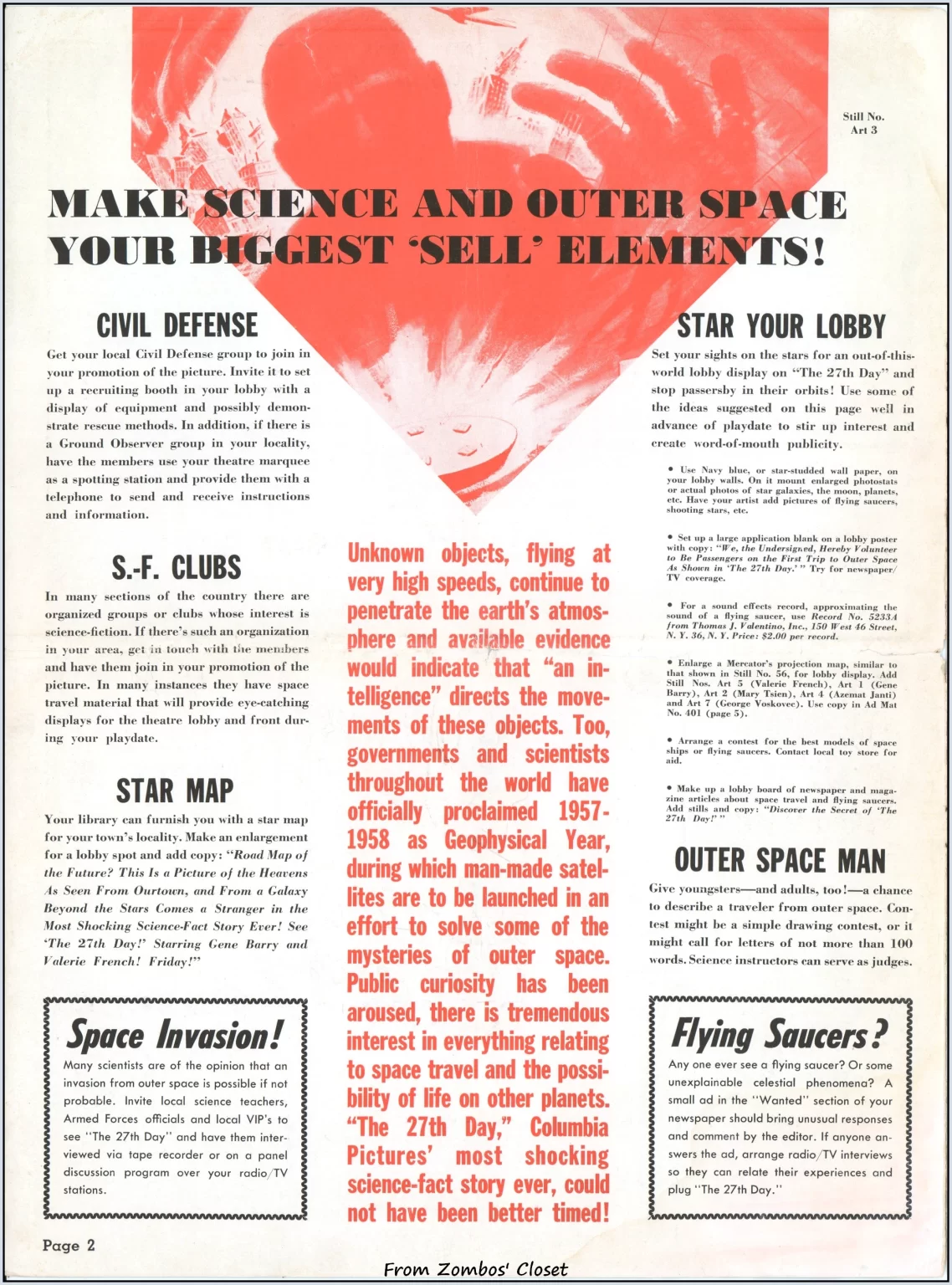 the 27th day movie pressbook the 27th day movie pressbook