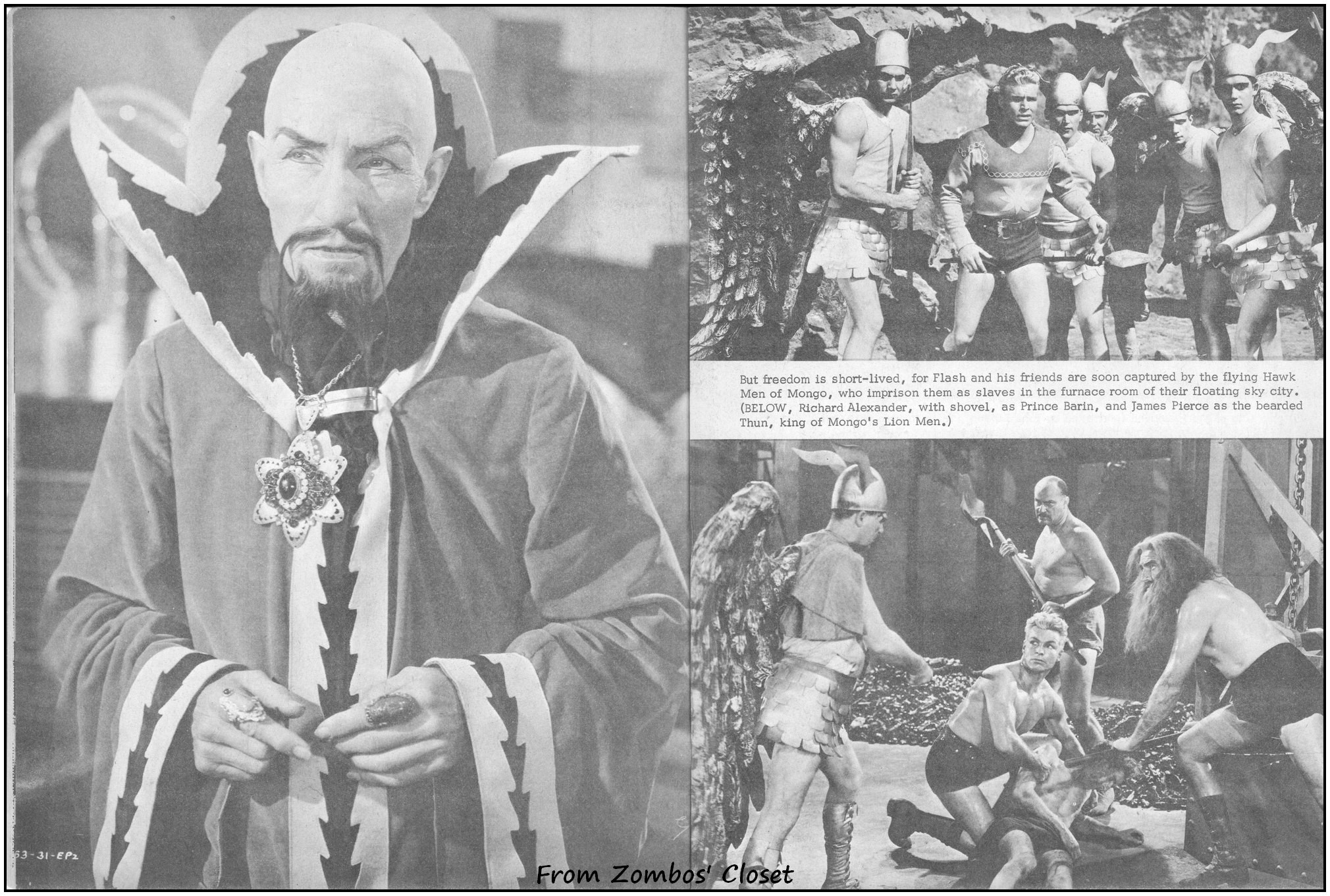 Monsters and Heroes Issue 6 Flash Gordon - From Zombos' Closet
