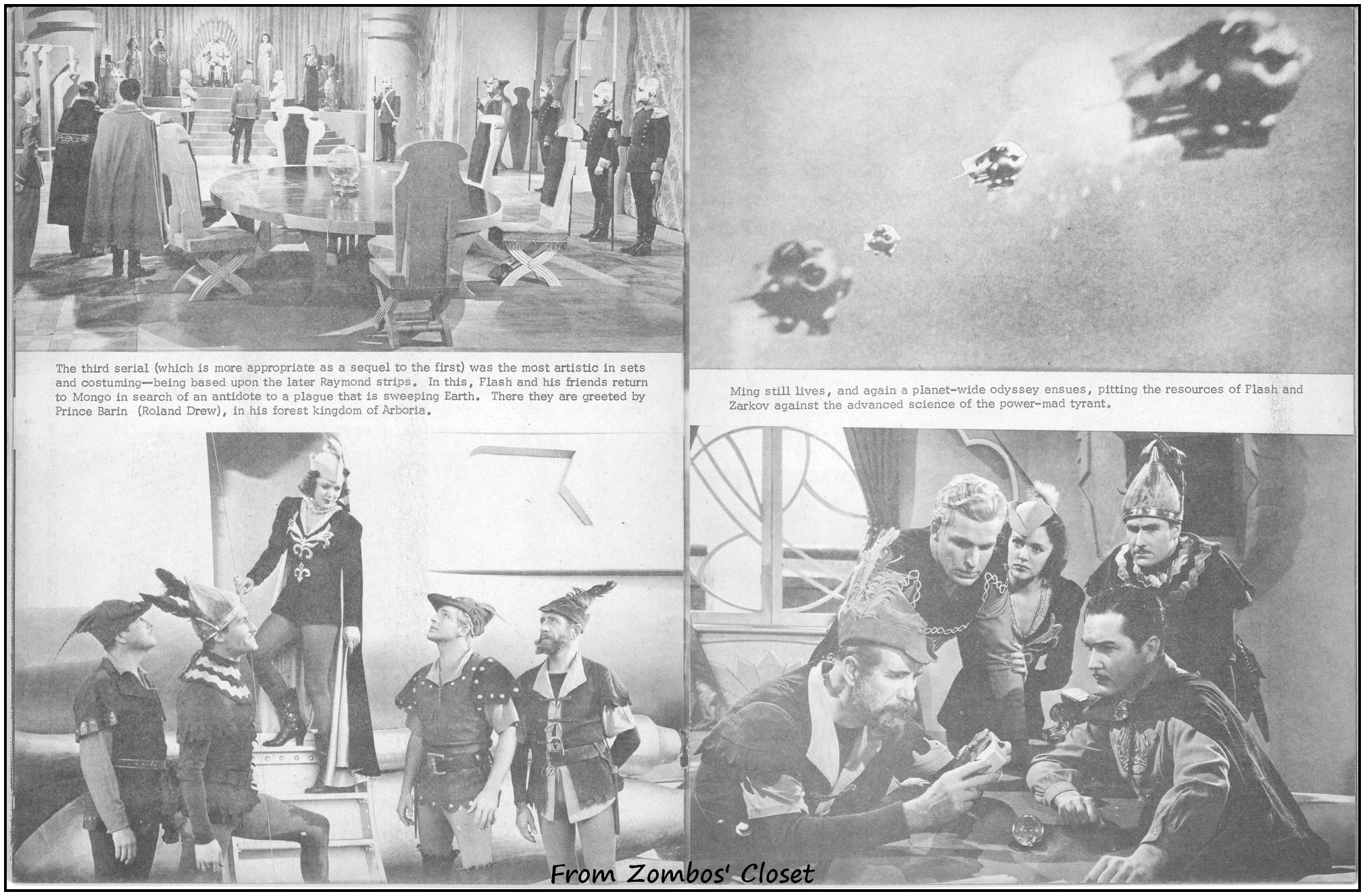 Monsters and Heroes Issue 6 Flash Gordon - From Zombos' Closet