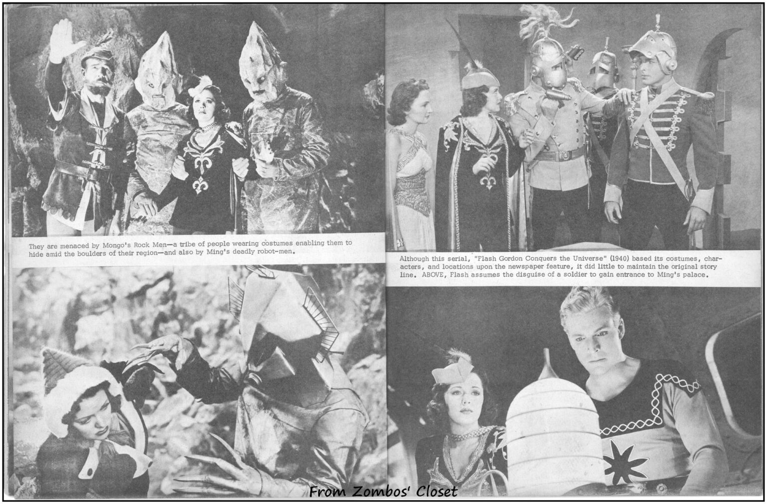 Monsters and Heroes Issue 6 Flash Gordon - From Zombos' Closet