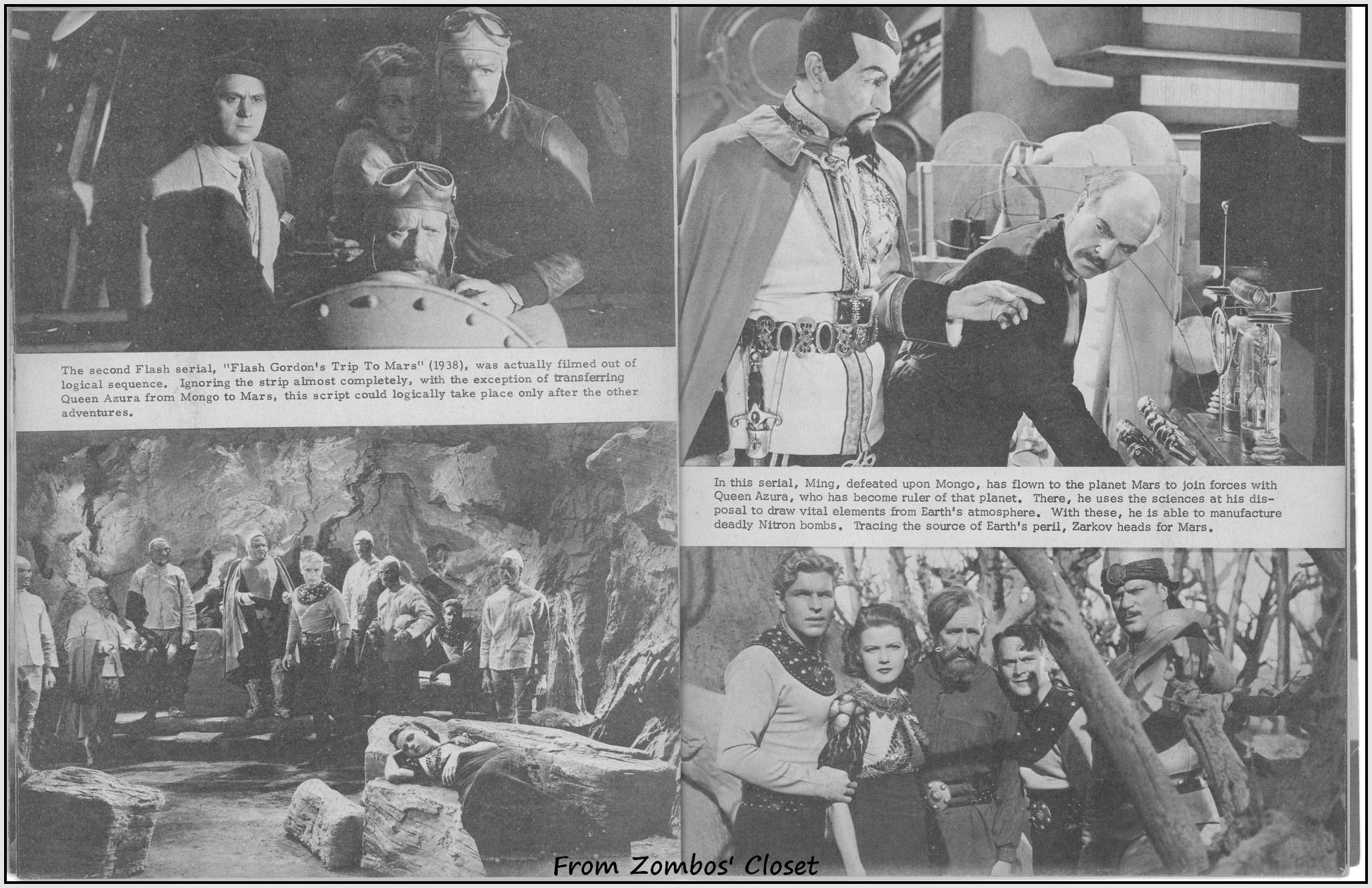 Monsters and Heroes Issue 6 Flash Gordon - From Zombos' Closet