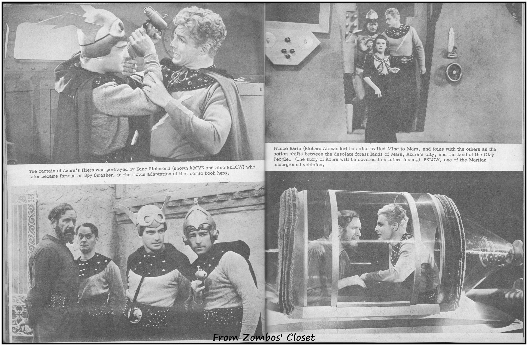 Monsters and Heroes Issue 6 Flash Gordon - From Zombos' Closet