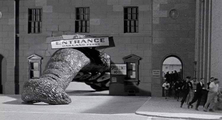 It Came from Beneath the Sea monster tentacle groping around It Came from Beneath the Sea monster tentacle groping around