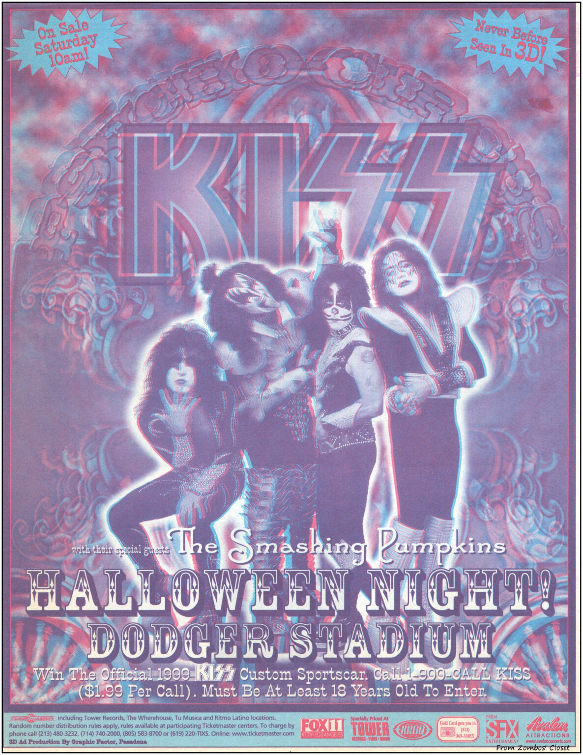 KISS 3D newspaper ad KISS 3D newspaper ad