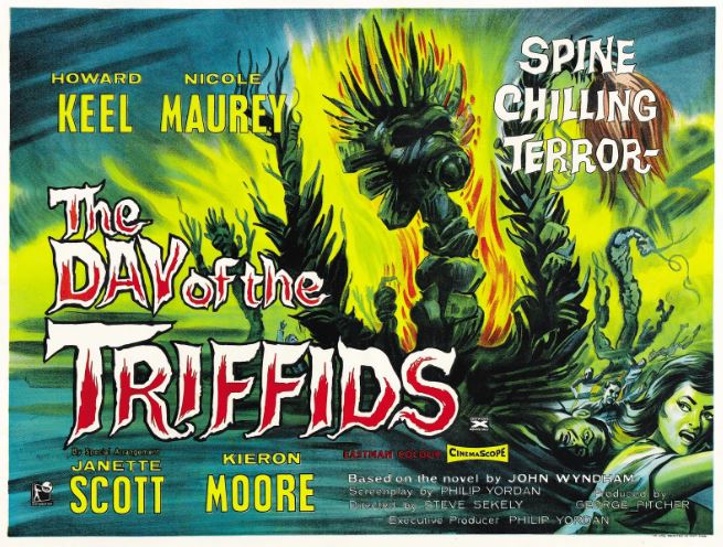 The Day of the Triffids movie poster The Day of the Triffids movie poster