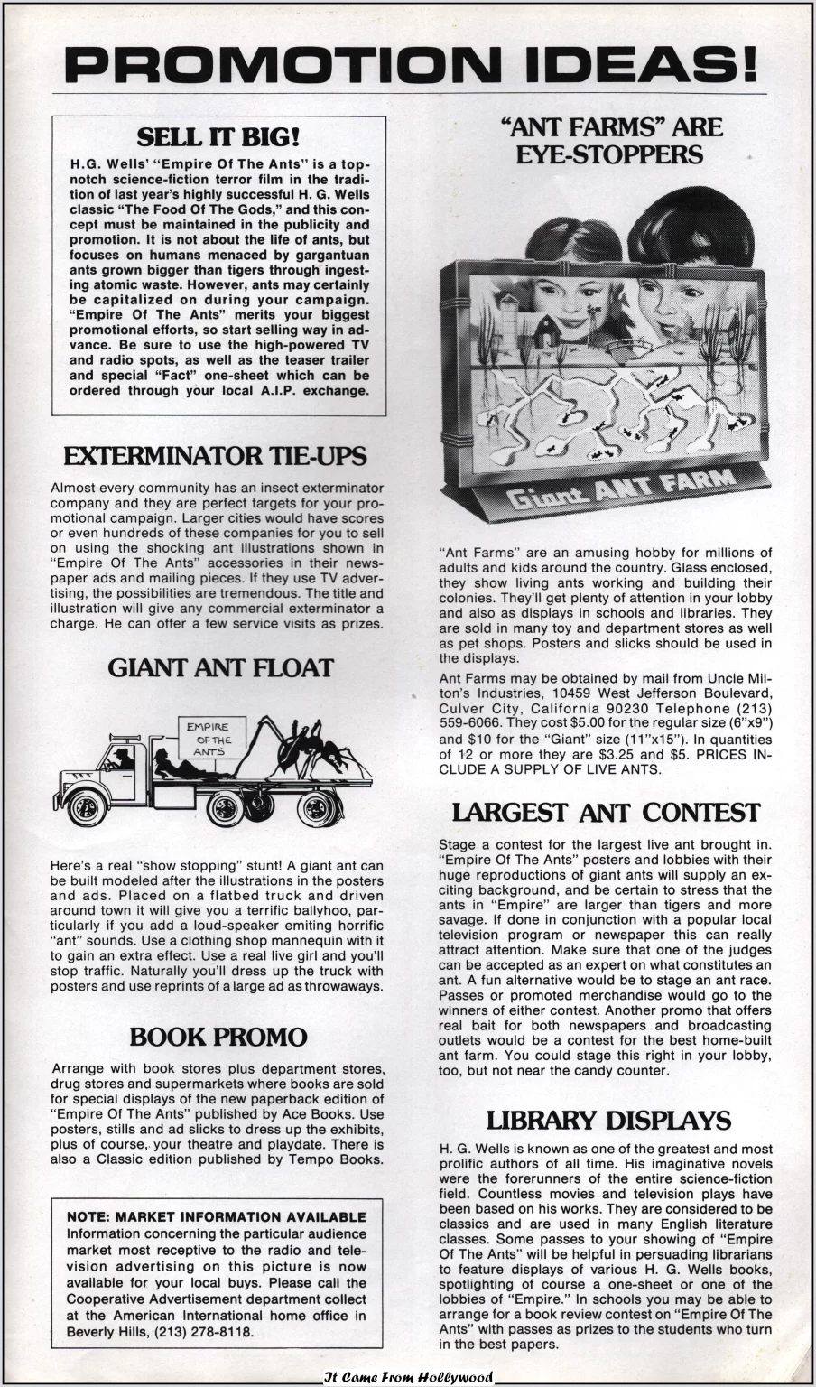 Empire of the Ants 1977 pressbook Empire of the Ants 1977 pressbook