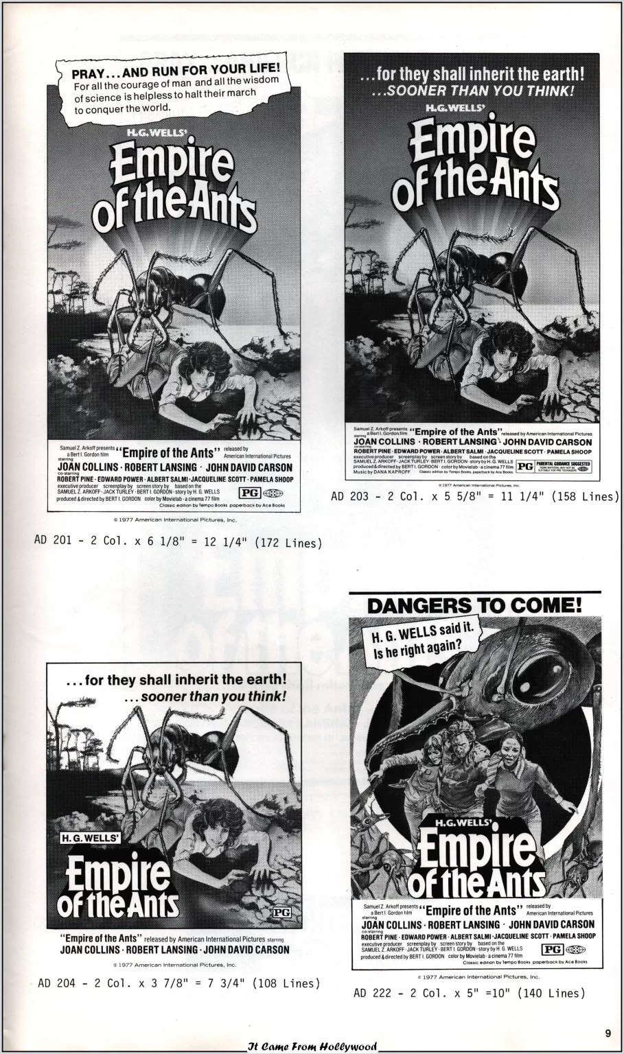 Empire of the Ants 1977 pressbook Empire of the Ants 1977 pressbook