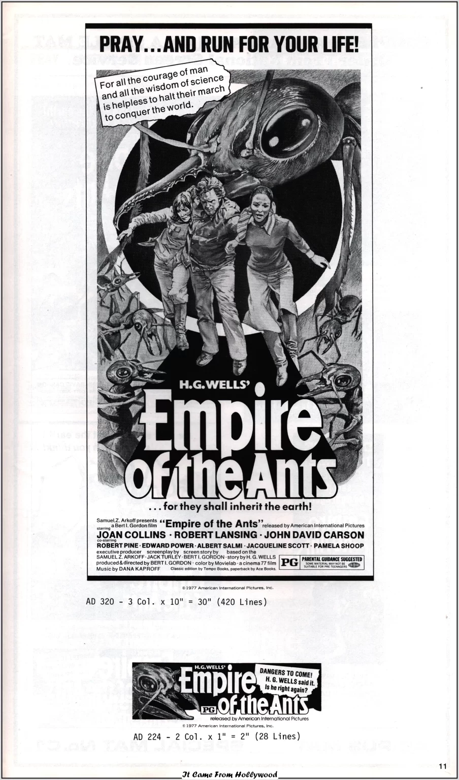 Empire of the Ants 1977 pressbook Empire of the Ants 1977 pressbook