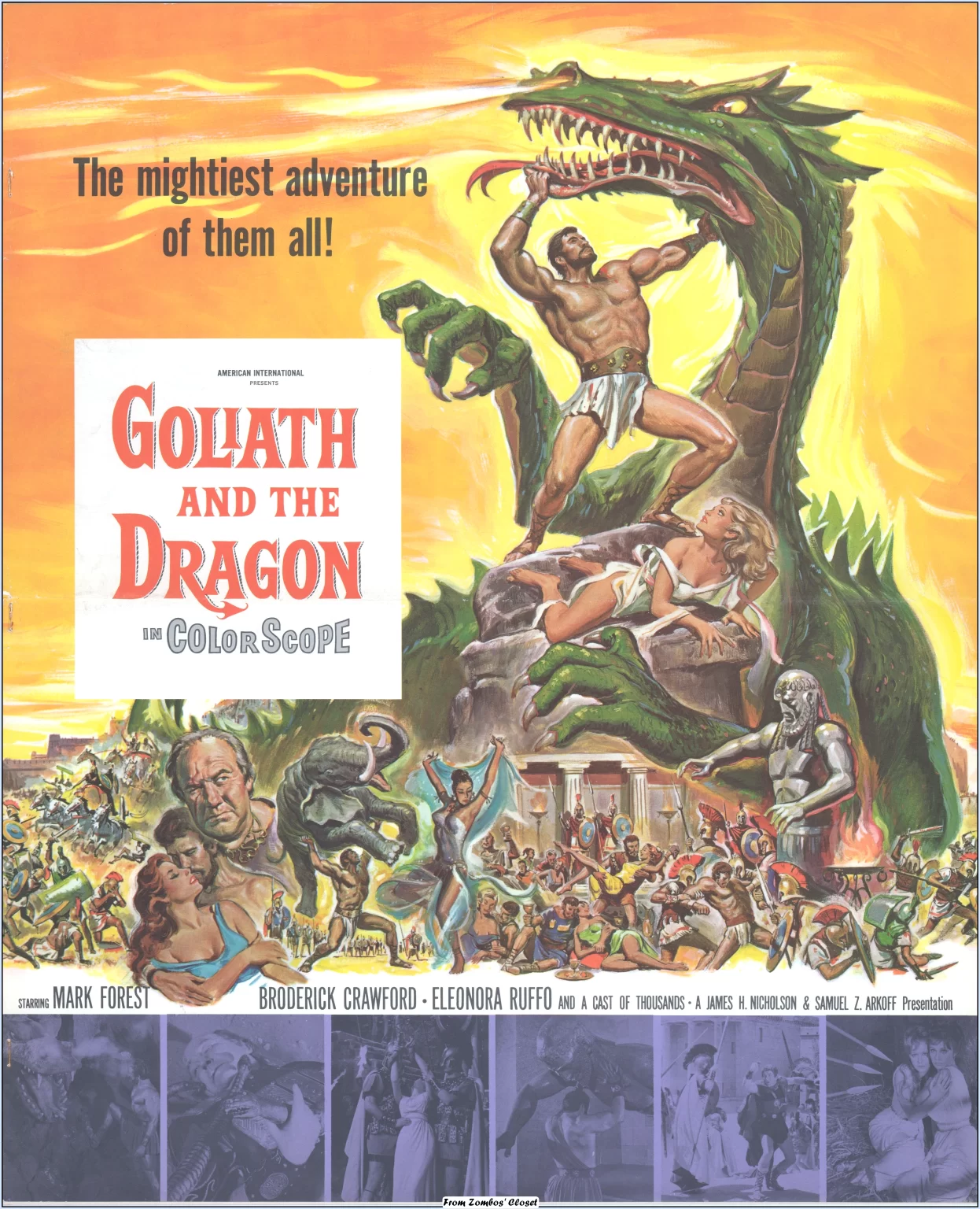Goliath and the Dragon Pressbook