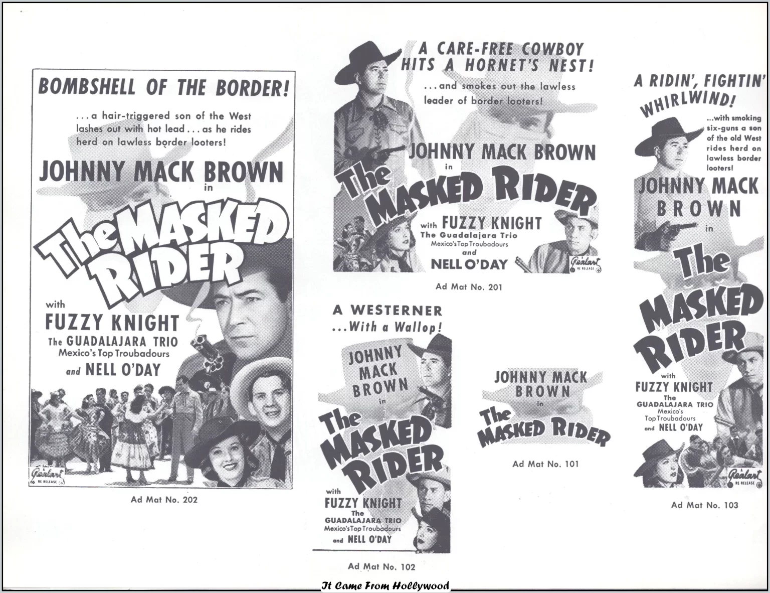 The Masked Rider 1943 pressbook The Masked Rider 1943 pressbook