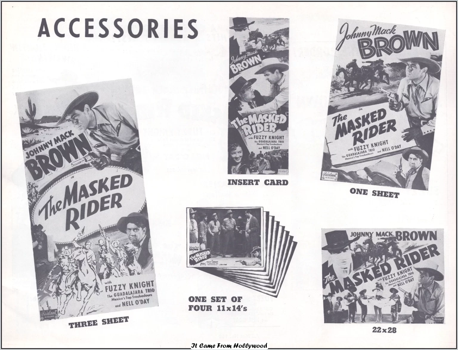 The Masked Rider 1943 pressbook The Masked Rider 1943 pressbook