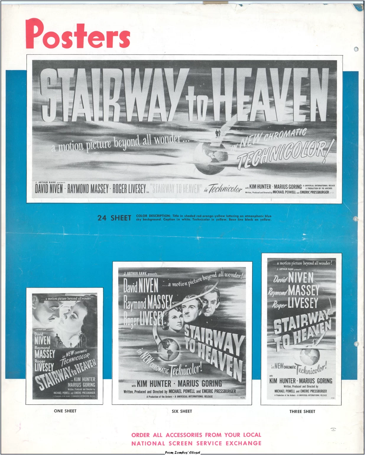 stairway to heaven 1943 pressbook