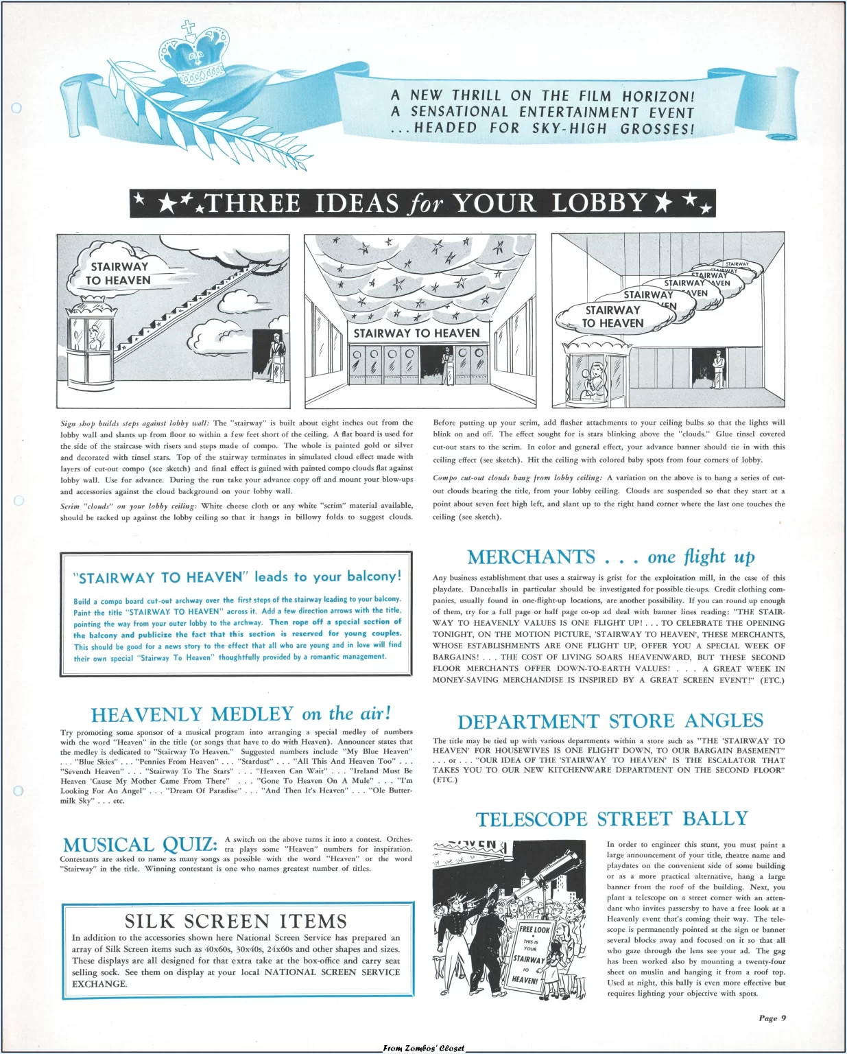 stairway to heaven 1943 pressbook