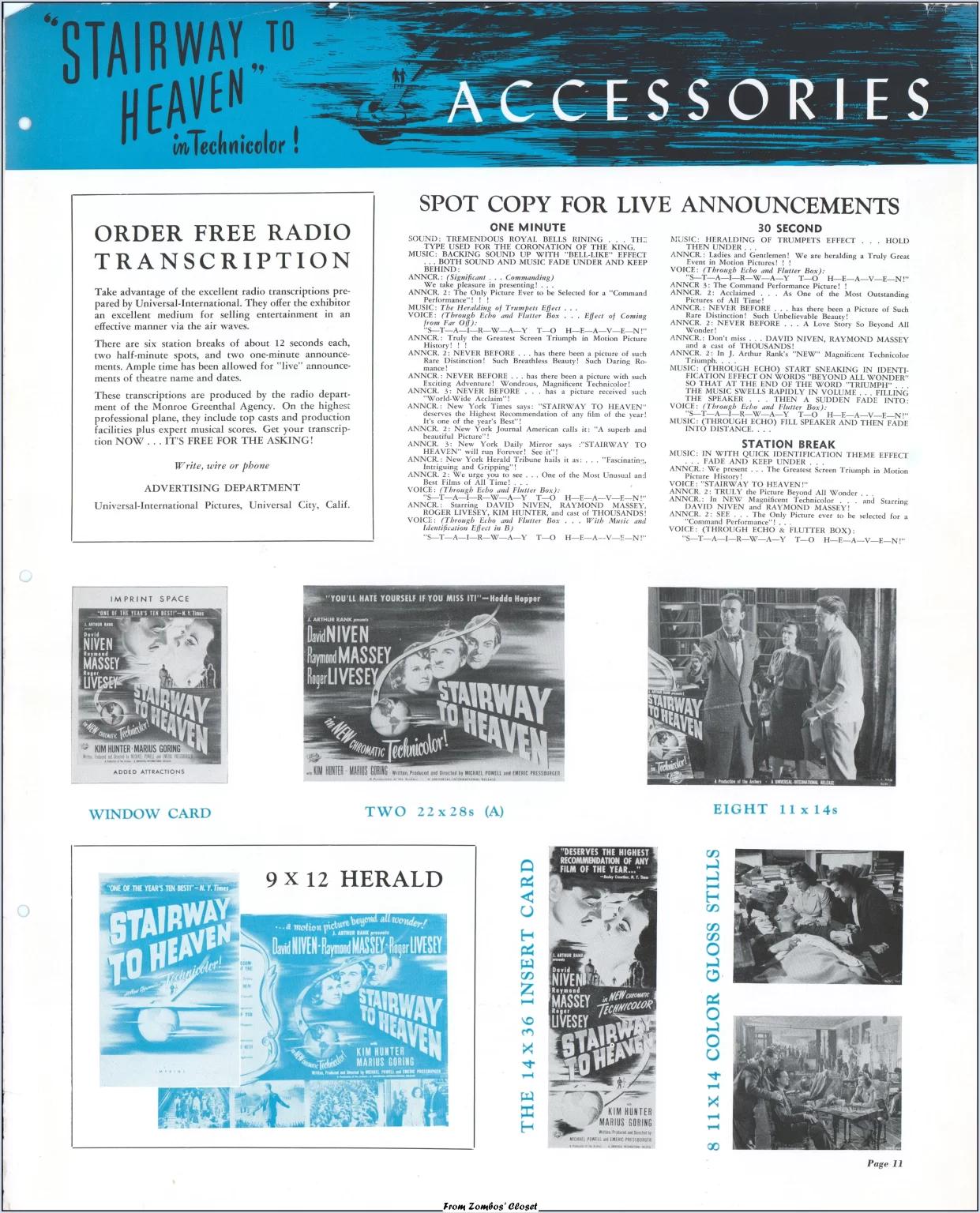 stairway to heaven 1943 pressbook