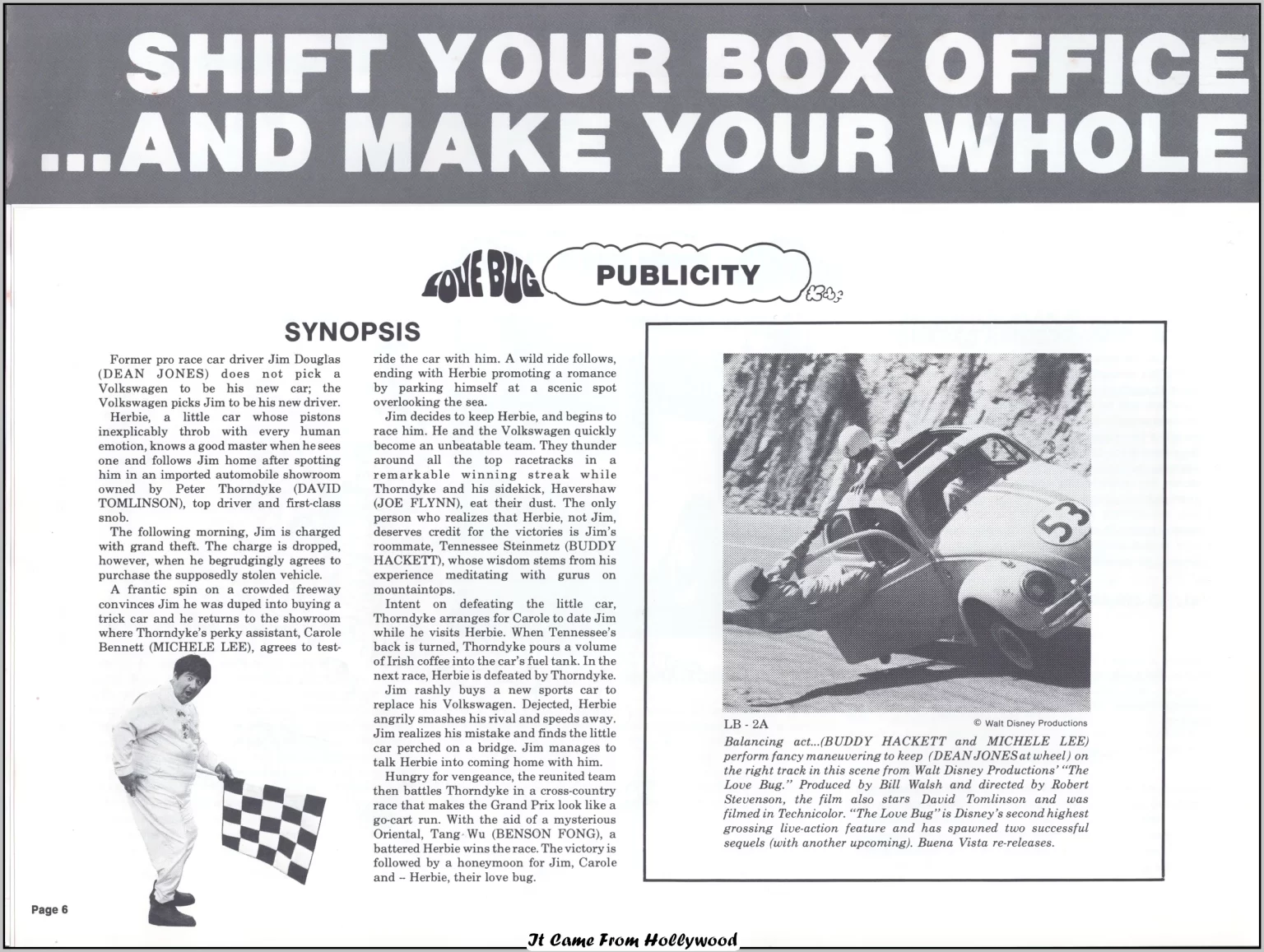 the love bug movie pressbook 1978 re-release