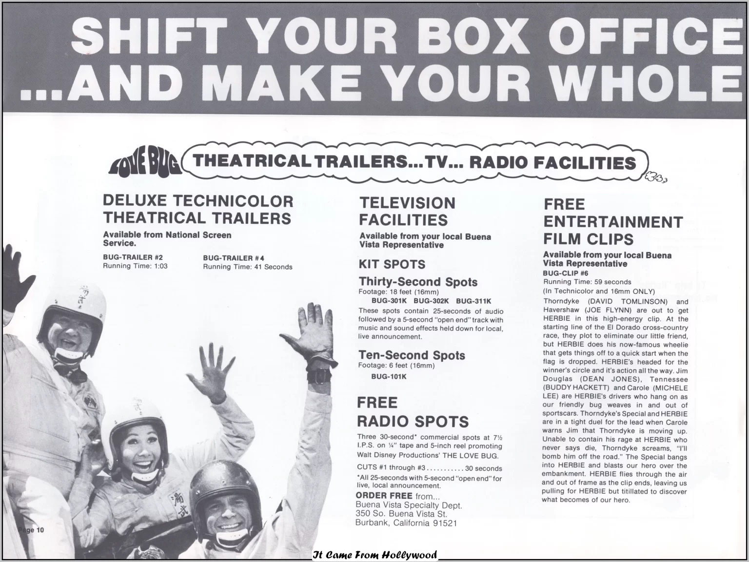 the love bug movie pressbook 1978 re-release