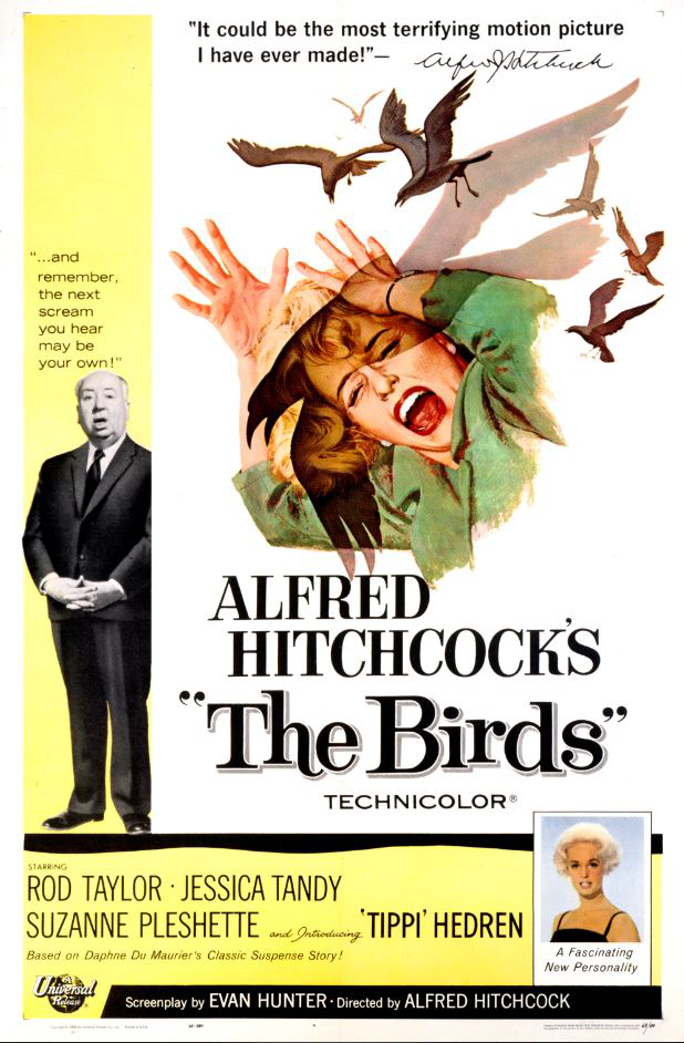The Birds movie poster The Birds movie poster