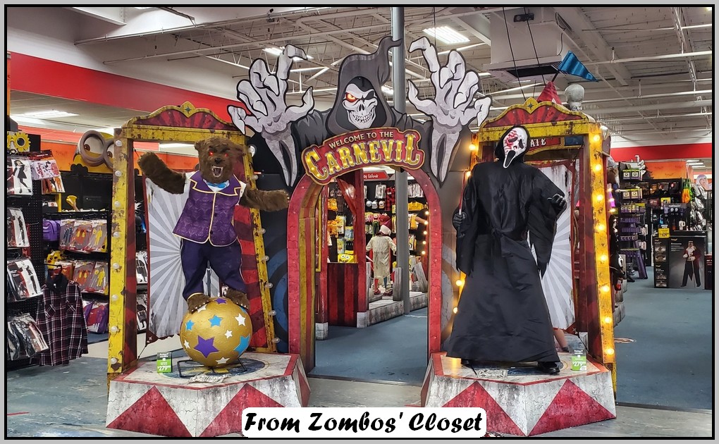 Spirit Halloween 2024 store display Spirit Halloween 2024 store display