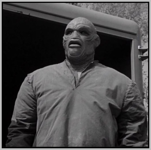 The Creature Walks Among Us shot of Gill Man The Creature Walks Among Us shot of Gill Man