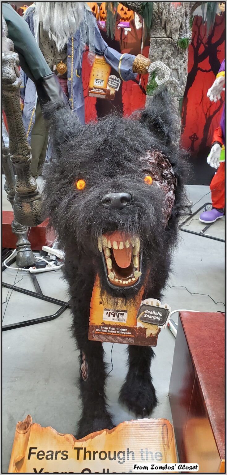 Home Depot Halloween 2024 Home Depot Halloween 2024 crazed dog animatronic