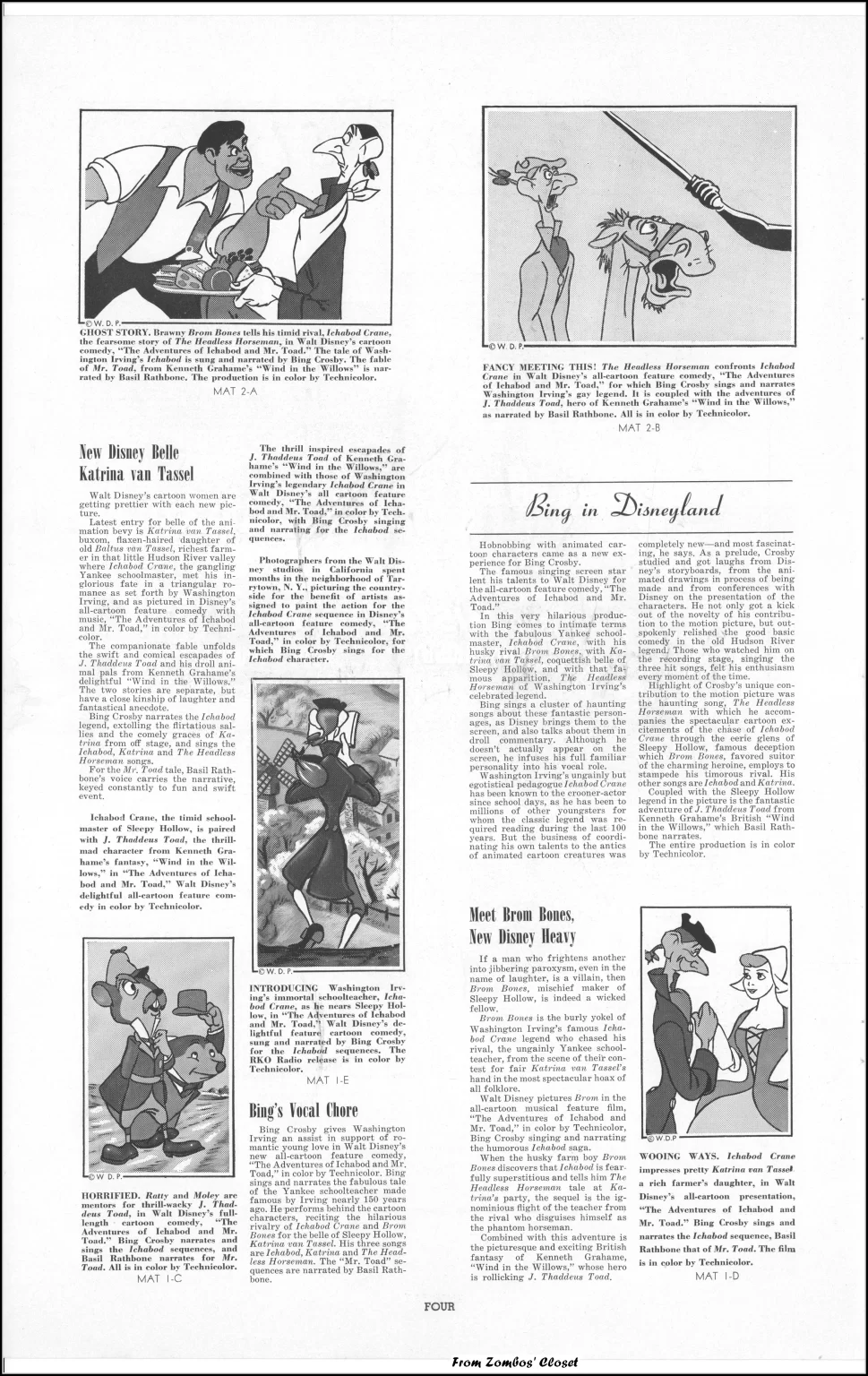 Ichabod and Mr Toad Pressbook Ichabod and Mr Toad Pressbook