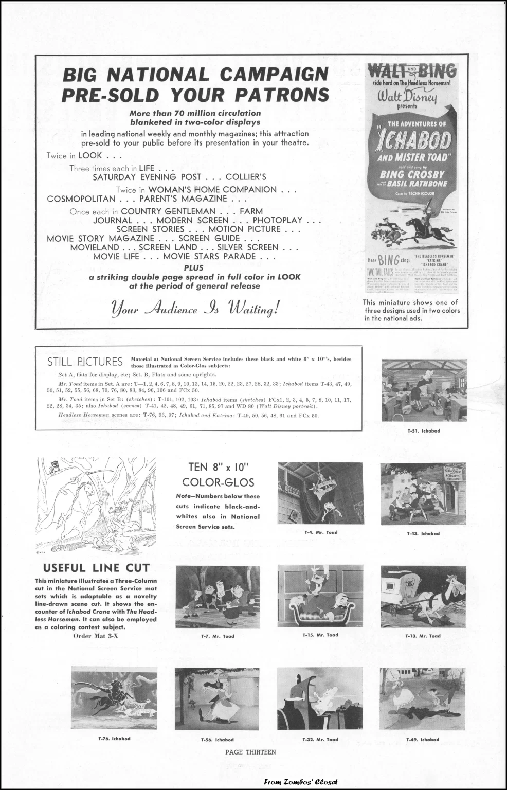 Ichabod and Mr Toad Pressbook Ichabod and Mr Toad Pressbook