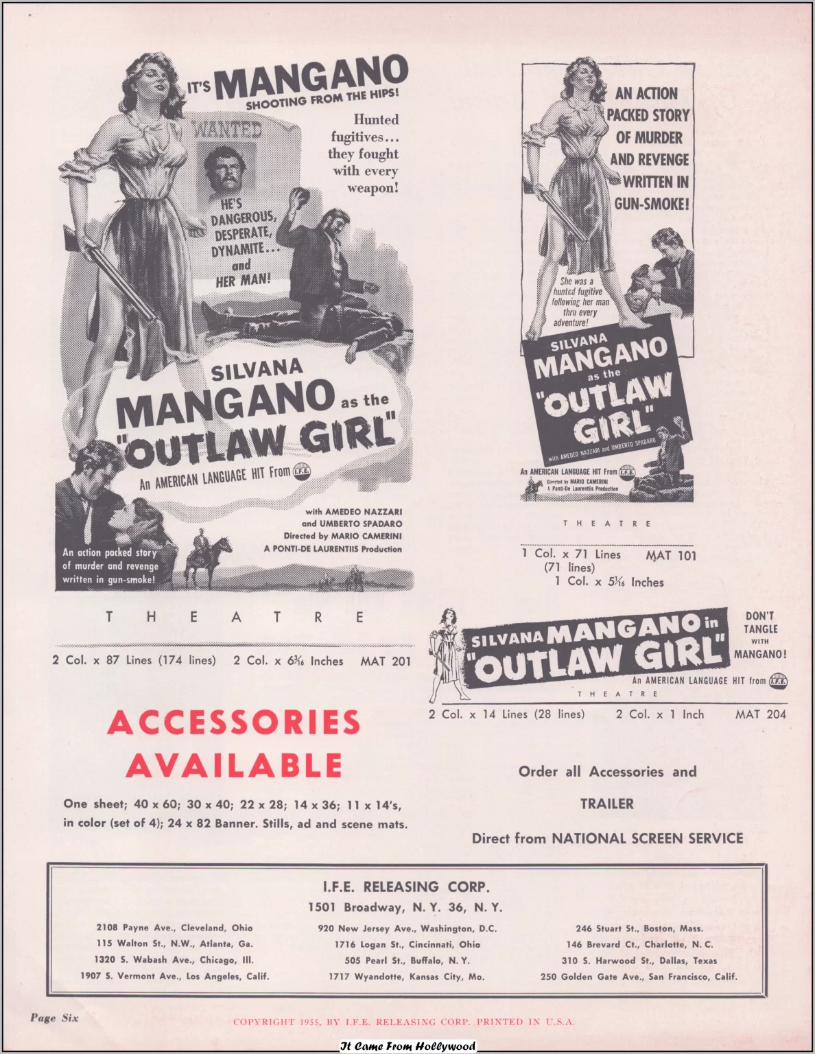 Outlaw Girl pressbook Outlaw Girl pressbook