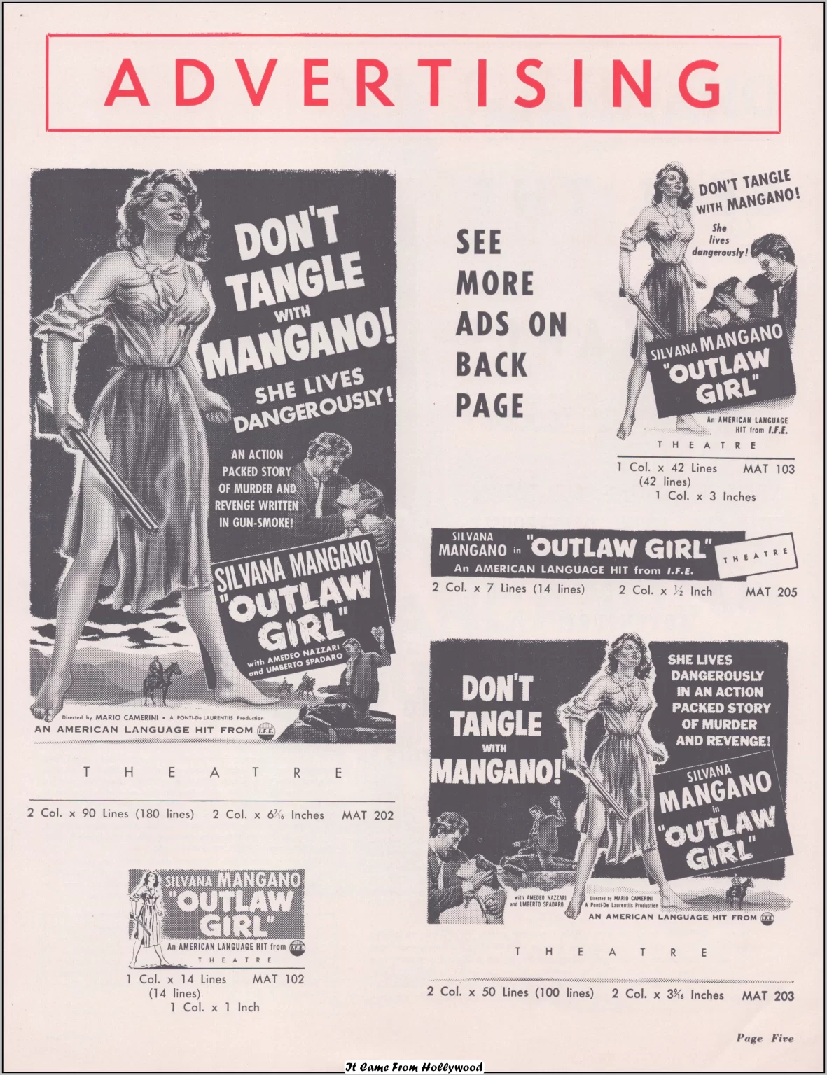 Outlaw Girl pressbook Outlaw Girl pressbook