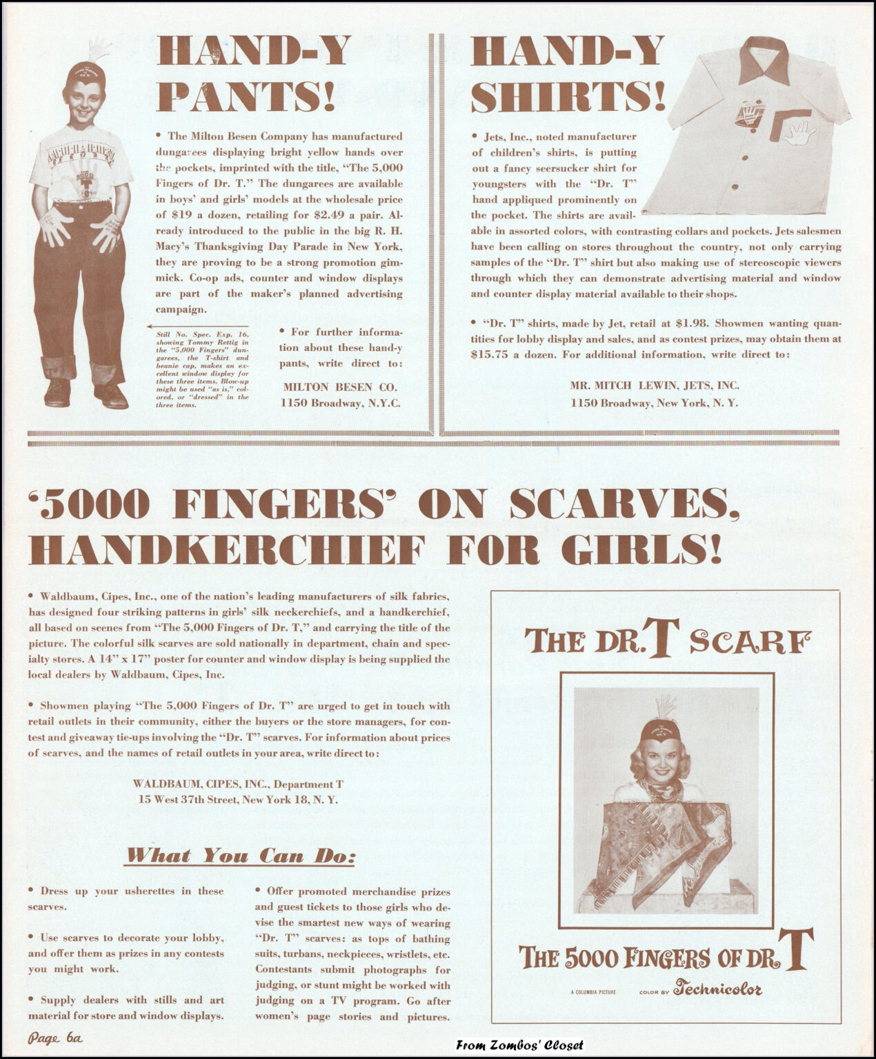 The Dr. T Theatre Kit campaign manual The Dr. T Theatre Kit campaign manual